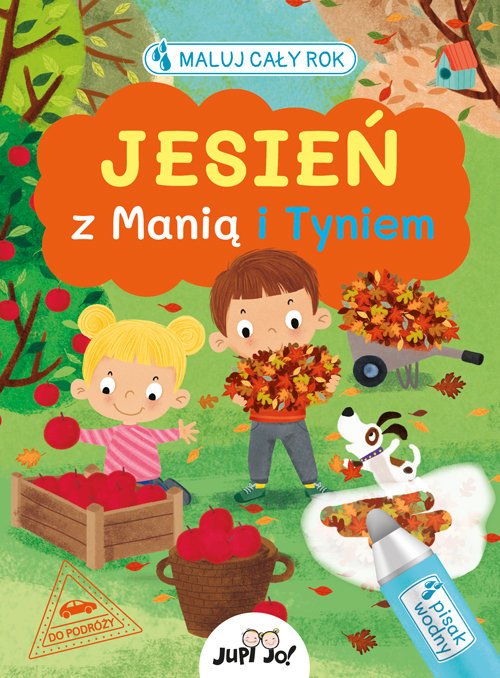 Jesień z Manią i Tyniem Zdrapywanka - okładka książki