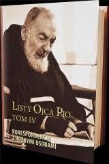 Listy Ojca Pio. Tom 4. Korespondencja - okładka książki