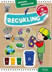 Recykling. Naklejki edukacyjne - okładka książki