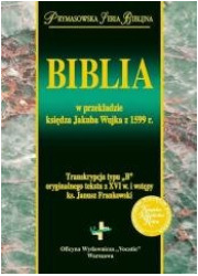 Biblia w przekładzie księdza Jakuba - okładka książki