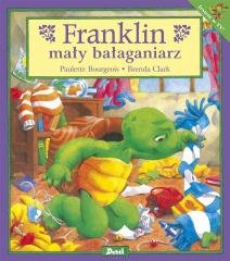 Franklin mały bałaganiarz - okładka książki