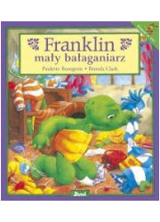 Franklin mały bałaganiarz - okładka książki