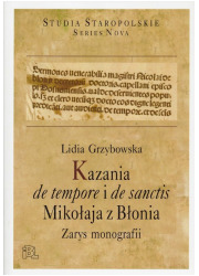 Kazania de tempore i de sanctis - okładka książki
