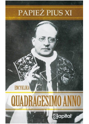 Encyklika Quadragesimo Anno - okładka książki