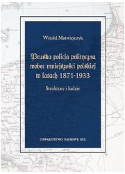 Pruska policja polityczna wobec - okładka książki