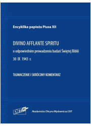 Encyklika papieża Piusa XII DIVINO - okładka książki