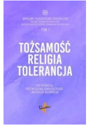 Tożsamość, religia, tolerancja - okładka książki