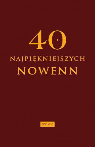 40 najpiękniejszych nowenn - okładka książki