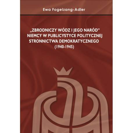 Zbrodniczy wódz i jego naród. Niemcy - okładka książki