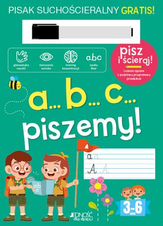 A...B...C... piszemy!. Książka - okładka książki