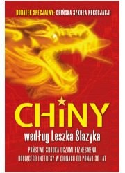 Chiny według Leszka Ślazyka - okładka książki