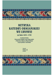Metryka katedry ormiańskiej we - okładka książki