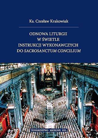 Odnowa liturgii w świetle instrukcji - okładka książki