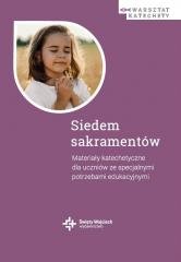 Siedem sakramentów. Materiały katechetyczne - okładka książki