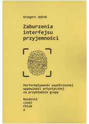 Zaburzenia interfejsu przyjemności. - okładka książki