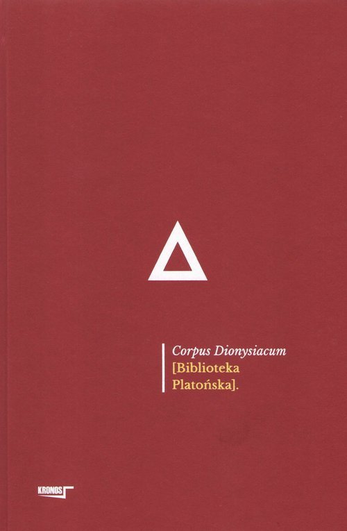 Corpus Dionysiacum - okładka książki