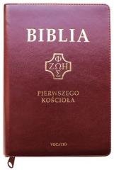 Biblia pierwszego Kościoła z paginat. - okładka książki