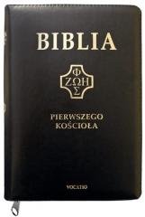 Biblia pierwszego Kościoła z paginat. - okładka książki