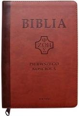 Biblia pierwszego Kościoła z paginat. - okładka książki