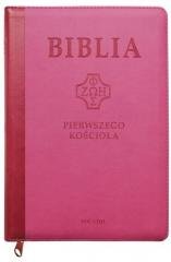 Biblia pierwszego Kościoła z paginat. - okładka książki