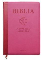 Biblia pierwszego Kościoła z paginat. - okładka książki
