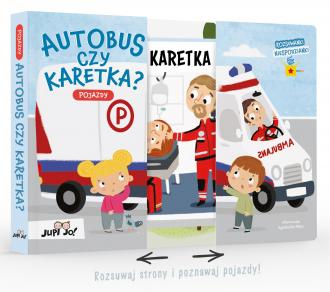 Rozsuwanki-niespodzianki Autobus - okładka książki