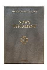 Nowy Testament (kieszonkowy szary) - okładka książki