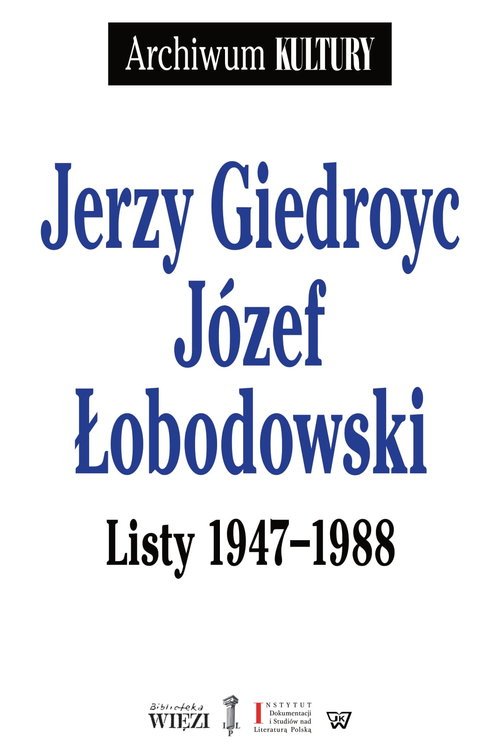 Listy 1947-1988 - okładka książki