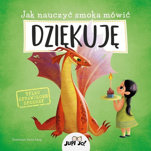 Jak nauczyć smoka mówić DZIĘKUJĘ - okładka książki