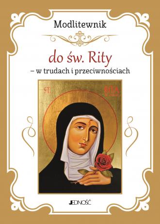 Modlitewnik do św. Rity - w trudach - okładka książki