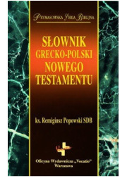 Słownik grecko-polski Nowego Testamentu - okładka książki