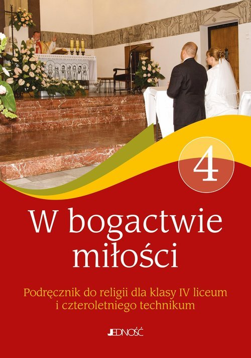 W bogactwie miłości 4 Podręcznik. - okładka podręcznika