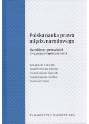 Polska nauka prawa międzynarodowego. - okładka książki