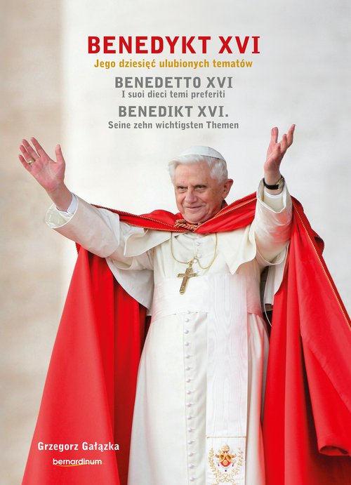 Benedykt XVI. Jego dziesięć ulubionych - okładka książki