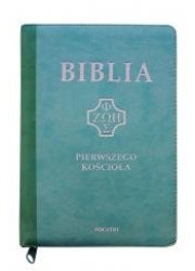 Biblia pierwszego Kościoła miętowa - okładka książki