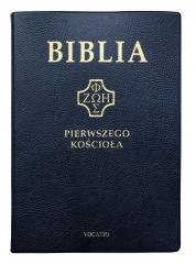 Biblia pierwszego Kościoła pvc - okładka książki
