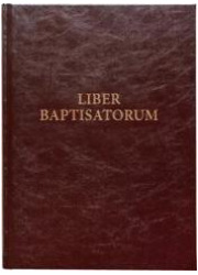 Liber baptisatorum - okładka książki