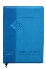 Nowy Testament NPD błękitny z paginatorami - okładka książki