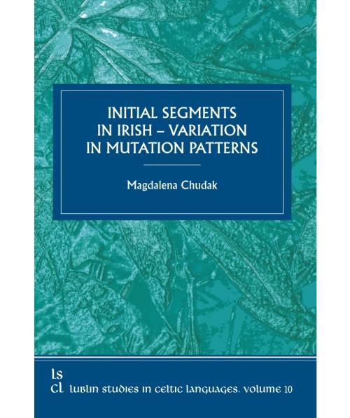 Initial segments in irish - variation - okładka książki