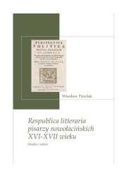 Respublica litteraria pisarzy nowołacińskich - okładka książki