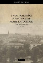 Świat wartości w krakowskiej prasie - okładka książki