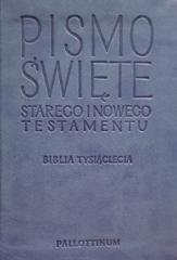 Biblia Tysiąclecia - Travel jasnoniebieska - okładka książki