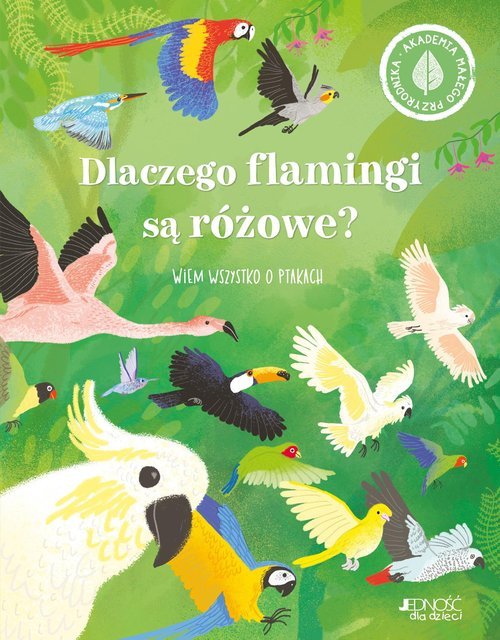 Dlaczego flamingi są różowe. Wiem - okładka książki