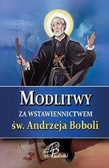 Modlitwy za wstawiennictwem św. - okładka książki