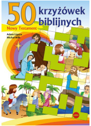 50 krzyżówek biblijnych. Nowy Testament - okładka książki