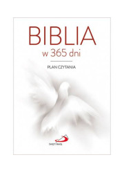 Biblia w 365 dni. Plan czytania - okładka książki