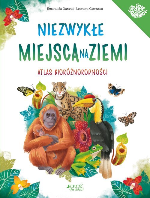 Niezwykłe miejsca na Ziemi Atlas - okładka książki