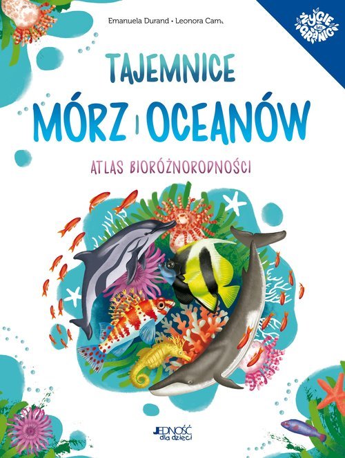 Tajemnice mórz i oceanów Atlas - okładka książki