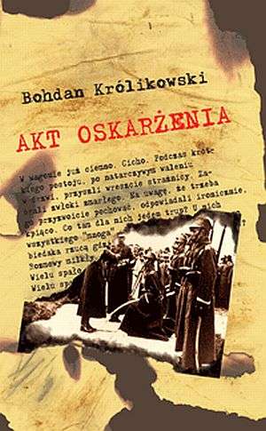 Akt oskarżenia - okładka książki