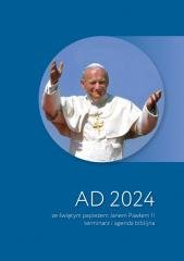 AD 2024 ze świętym papieżem Janem - okładka książki